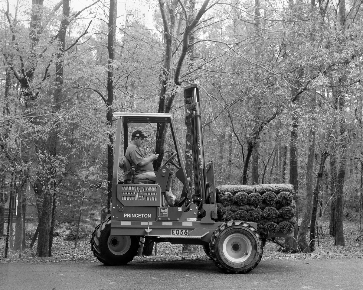 Chris' Grass Business, Durham, North Carolina, 2014