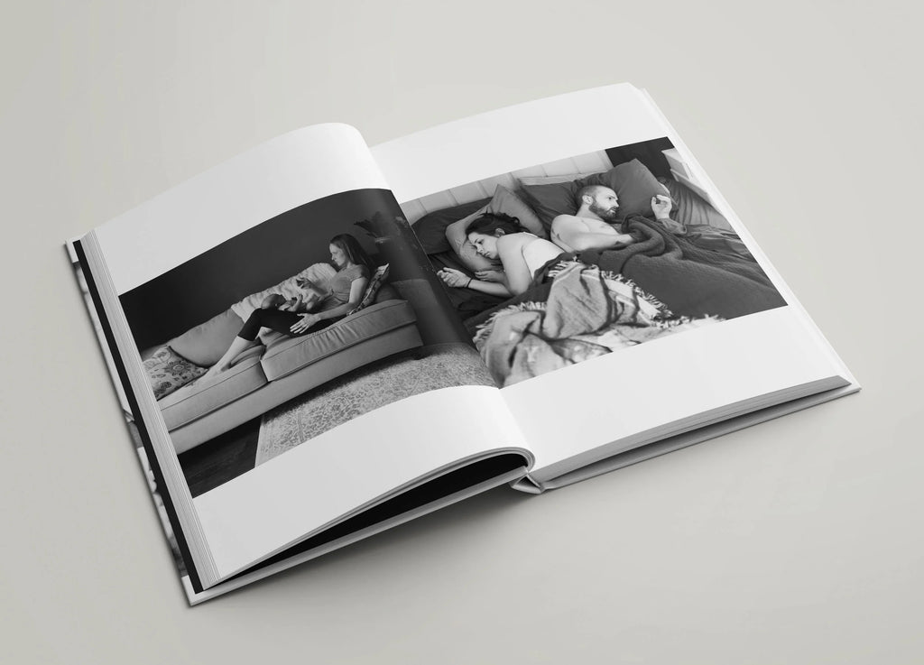 Removed, the book — interior spread