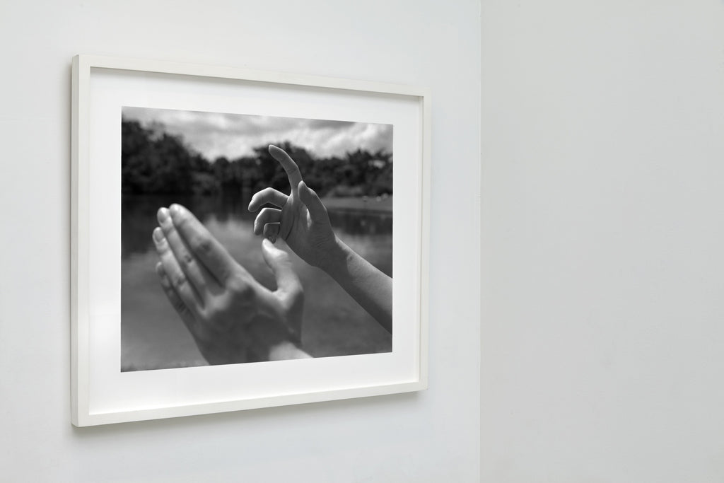 Amanda Photographing, Singapore, 2018 — framed on wall