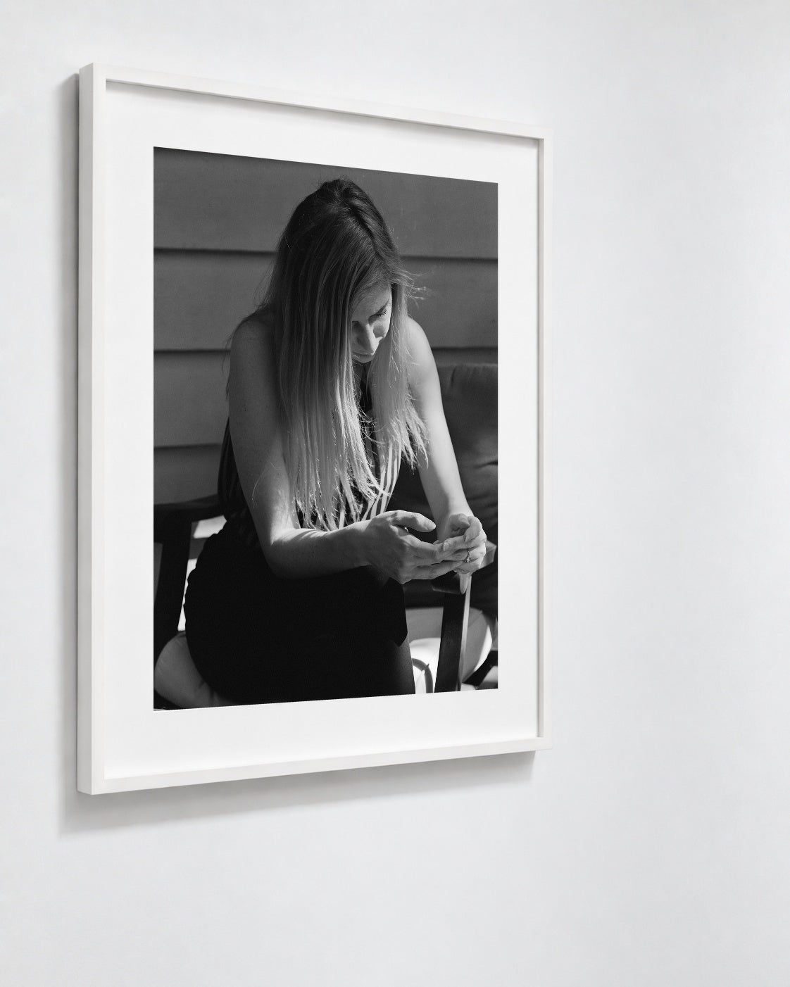 Amy, Charlotte, North Carolina, 2017 — framed on wall
