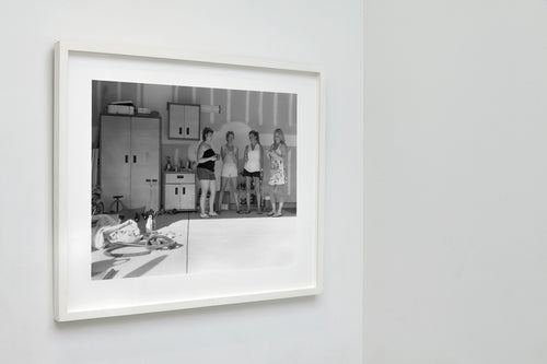 Ashley's Neighbors, Davidson, North Carolina, 2014 — framed on wall