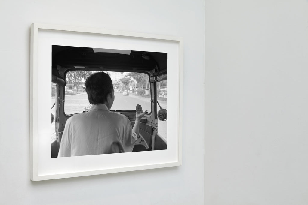 Bajaj Ride, Jakarta, Indonesia, 2018 — framed on wall