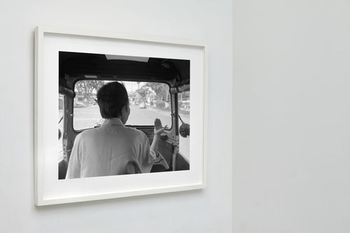 Bajaj Ride, Jakarta, Indonesia, 2018 — framed on wall