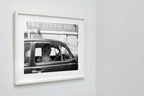 Beatle Driver, Kolkata, India, 2017 — framed on wall