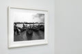 Boat Taxi, Yangon, Myanmar, 2018 — framed on wall