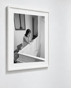 Break in Atrium, Hanoi, Vietnam, 2018 — framed on wall