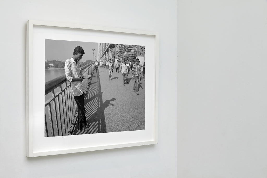 Bridge Break, Kolkata, India, 2017 — framed on wall