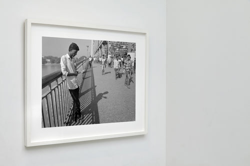 Bridge Break, Kolkata, India, 2017 — framed on wall