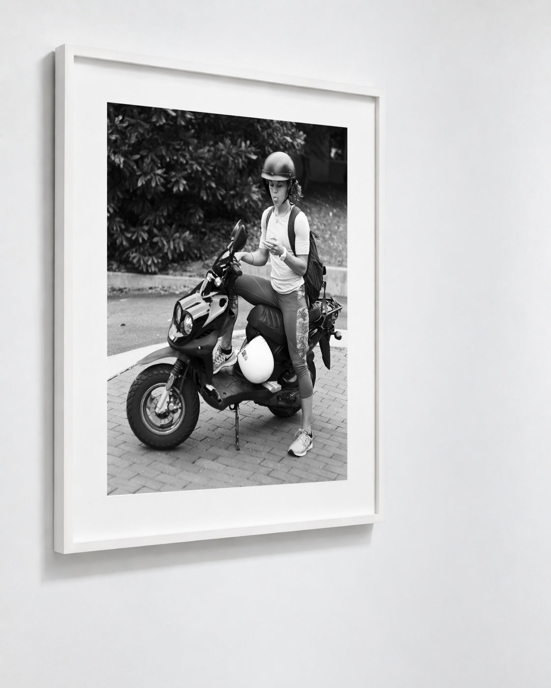 Cameron, Chapel Hill, North Carolina, 2014 — framed on wall