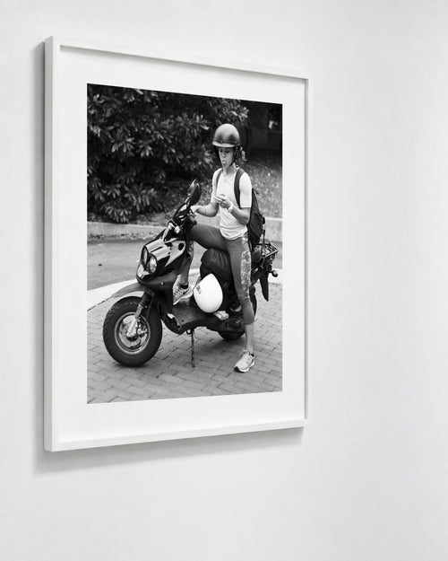 Cameron, Chapel Hill, North Carolina, 2014 — framed on wall
