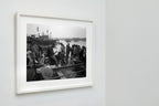 Channel Crossing Line, Mumbai, India, 2017 — framed on wall