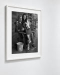 Cody and Erica, West Jefferson, North Carolina, 2014, a framed black and white fine art print by Eric Pickersgill