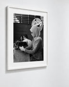 Coffee with Nadya, Jakarta, Indonesia, 2018 — framed on wall