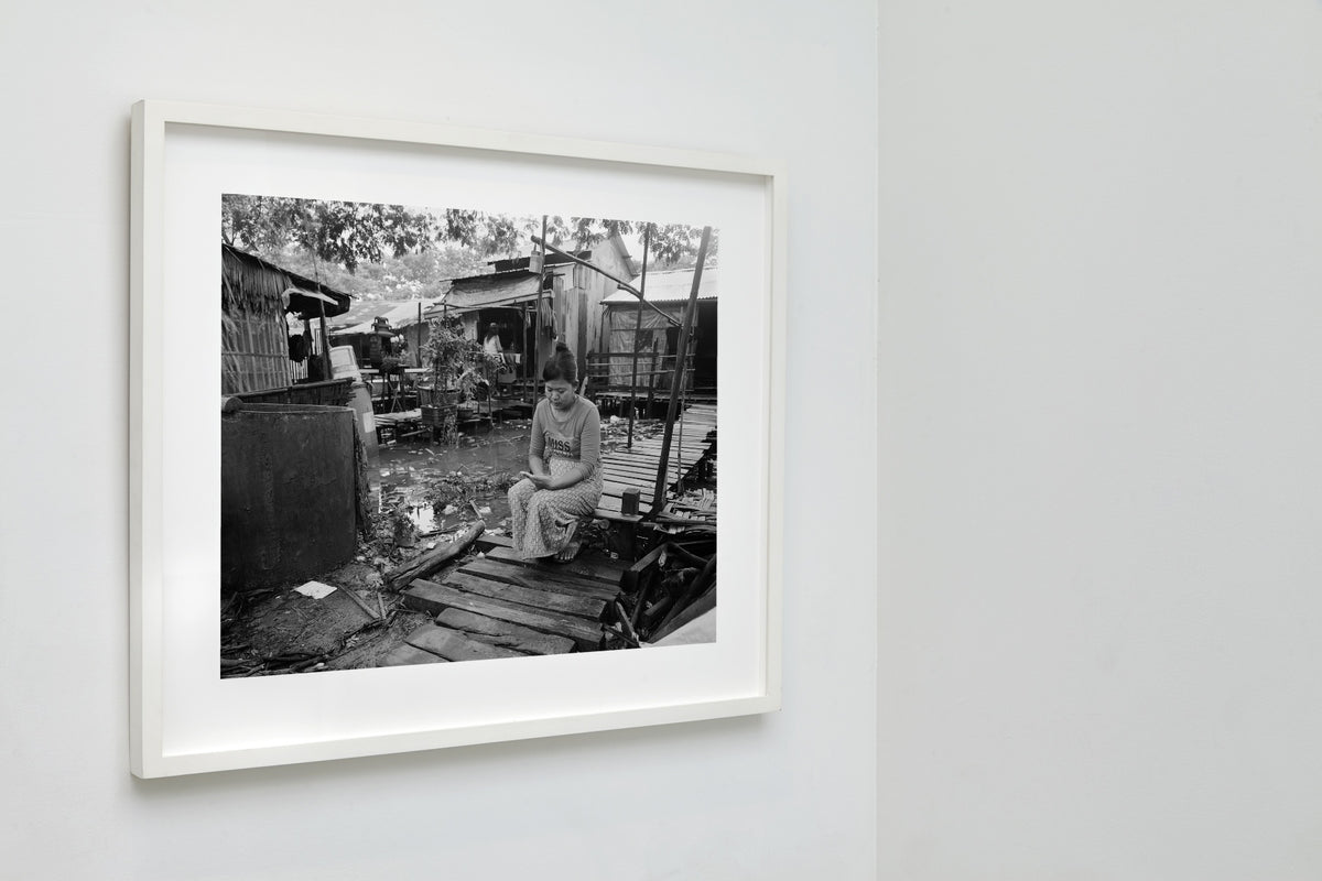 Dala, Mother Dala, Myanmar, 2018 — framed on wall