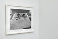 Ex-Couple, Jakarta, Indonesia, 2018, a framed black and white fine art print by Eric Pickersgill