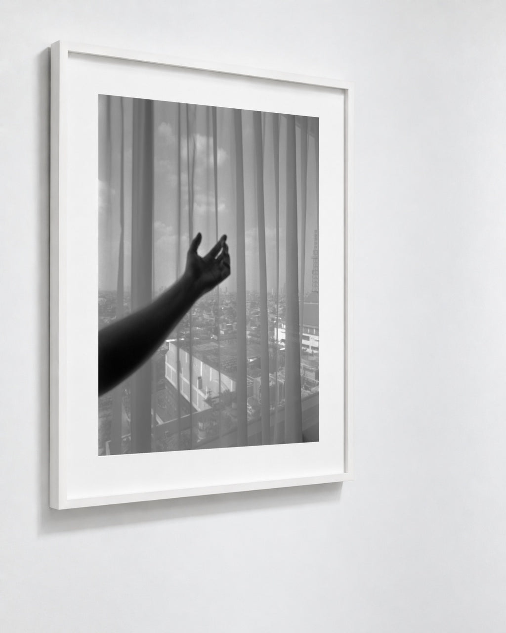 First Person, Jakarta, Indonesia, 2018 — framed on wall