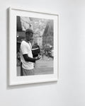 Gorge, Rocinha, Brazil, 2025 — framed on wall