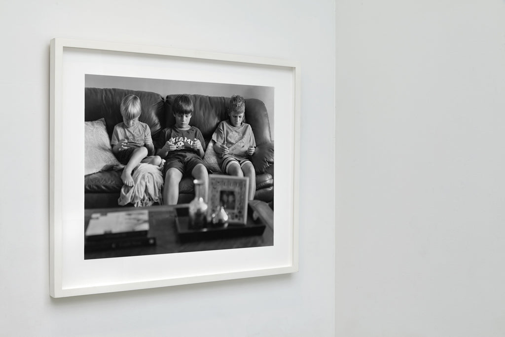 Grant, Denver, North Carolina, 2014 — framed on wall