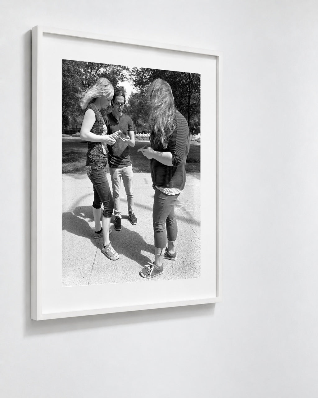 Grant Park Three, Chicago, Illinois, 2016 — framed on wall