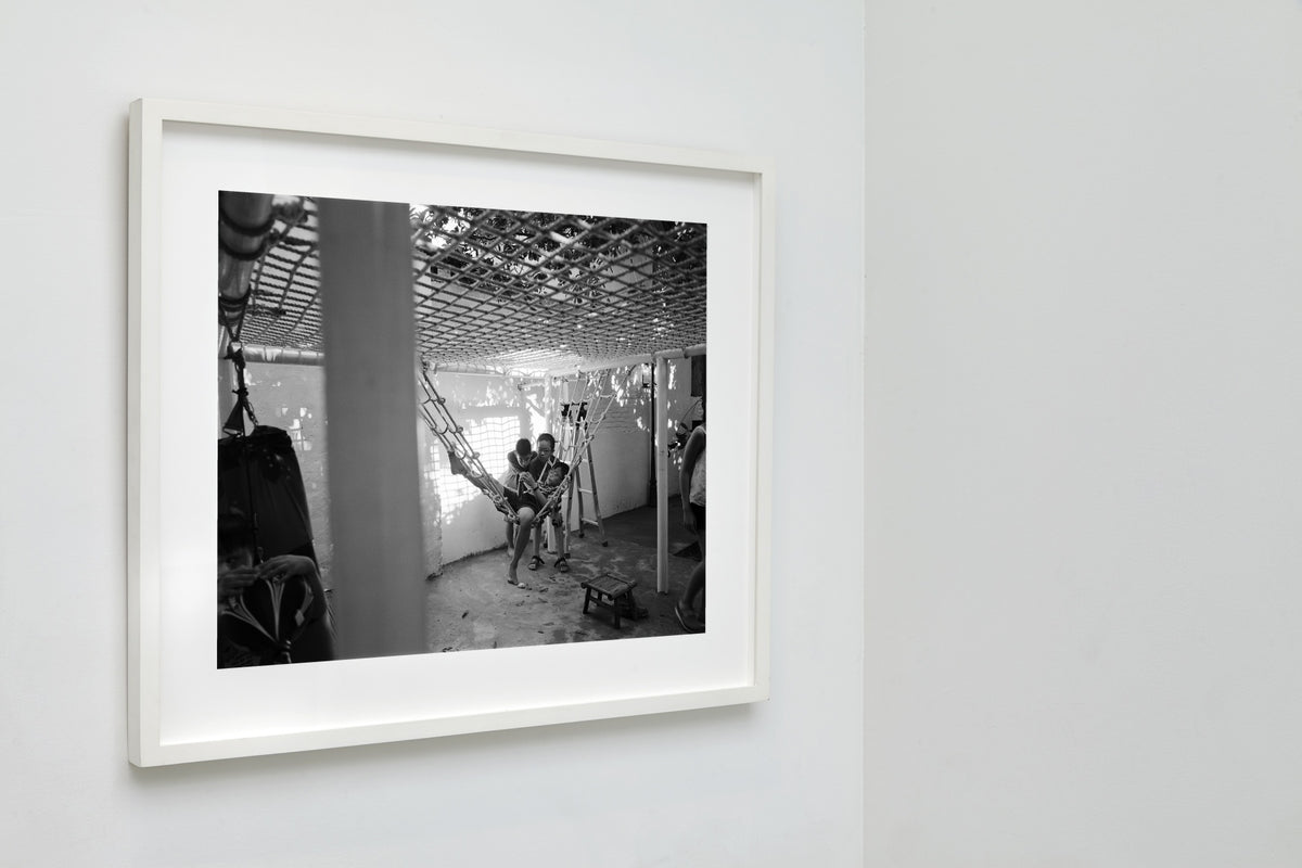 Hammock Boys, Hanoi, Vietnam, 2018 — framed on wall