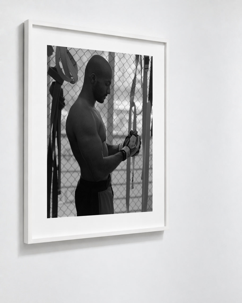 Kamir, Mumbai, India, 2018 — framed on wall