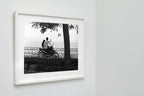 Lake McCain Couple, Hanoi, Vietnam, 2018, a framed black and white fine art print by Eric Pickersgill