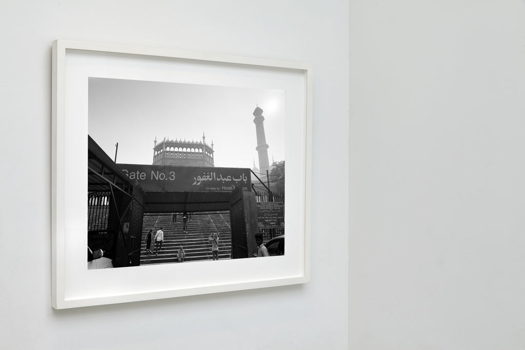 Masjid Gate, Delhi, India, 2017 — framed on wall