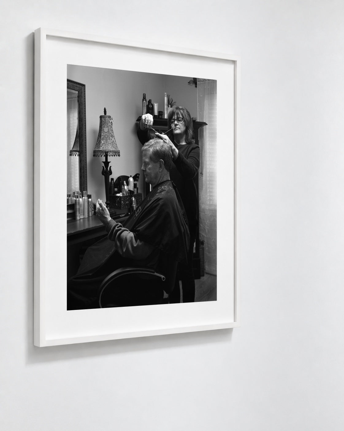 Mike and Lorna, Southern Pines, North Carolina, 2014 — framed on wall