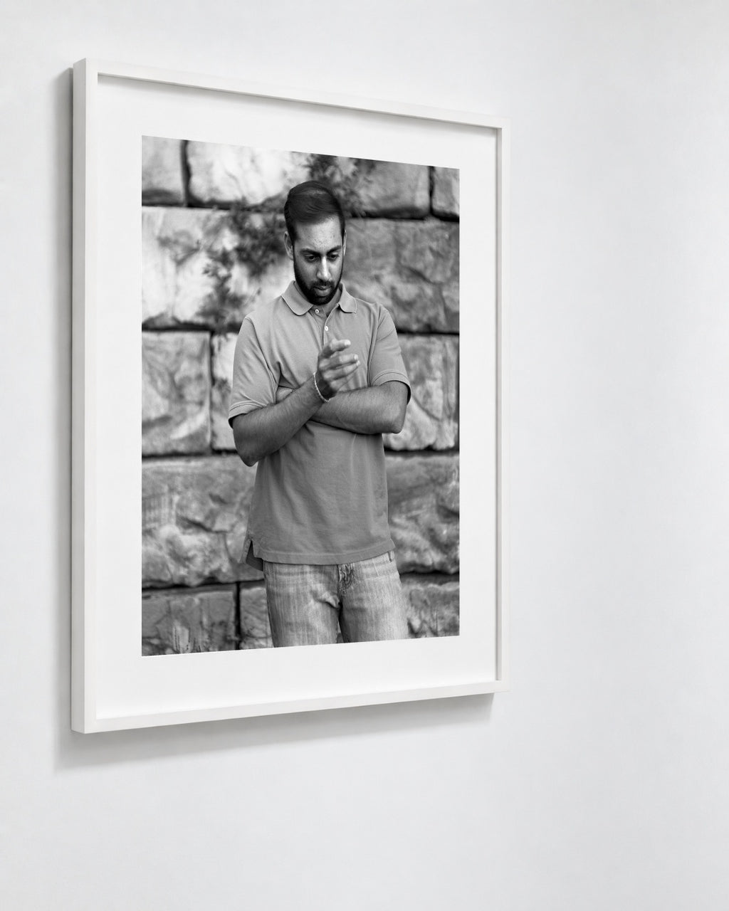 Nemal, West Jefferson, North Carolina, 2014 — framed on wall