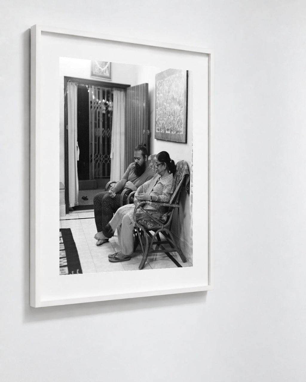 Nishan and Mom, Kolkata, India, 2017