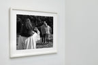 Phyllis Photographing, Pinehurst, North Carolina, 2014, a framed black and white fine art print by Eric Pickersgill