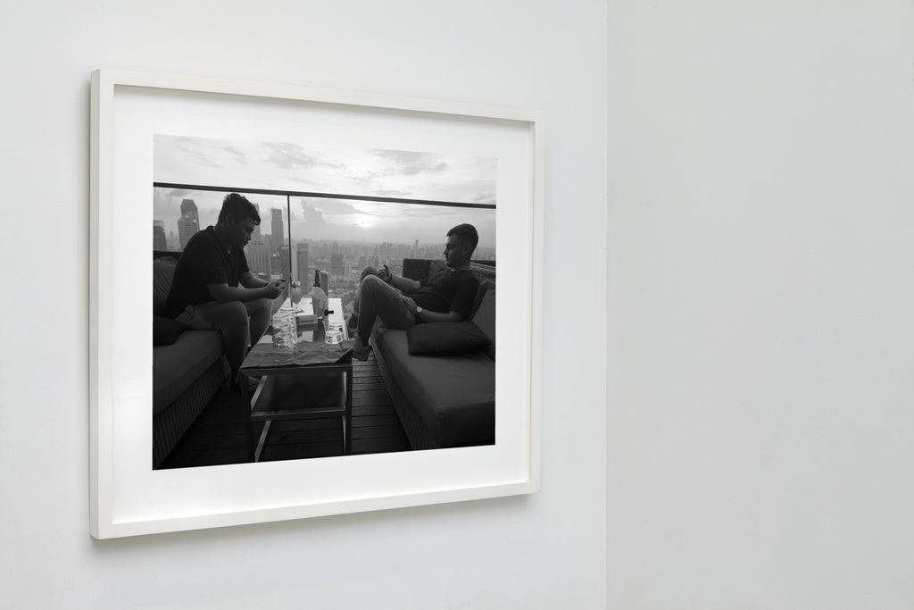 Reserved, Singapore, 2018 — framed on wall