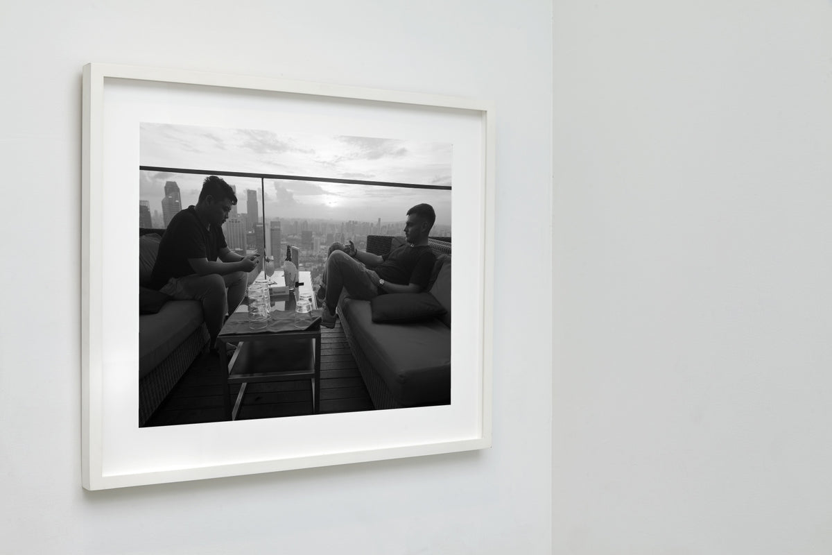 Reserved, Singapore, 2018 — framed on wall