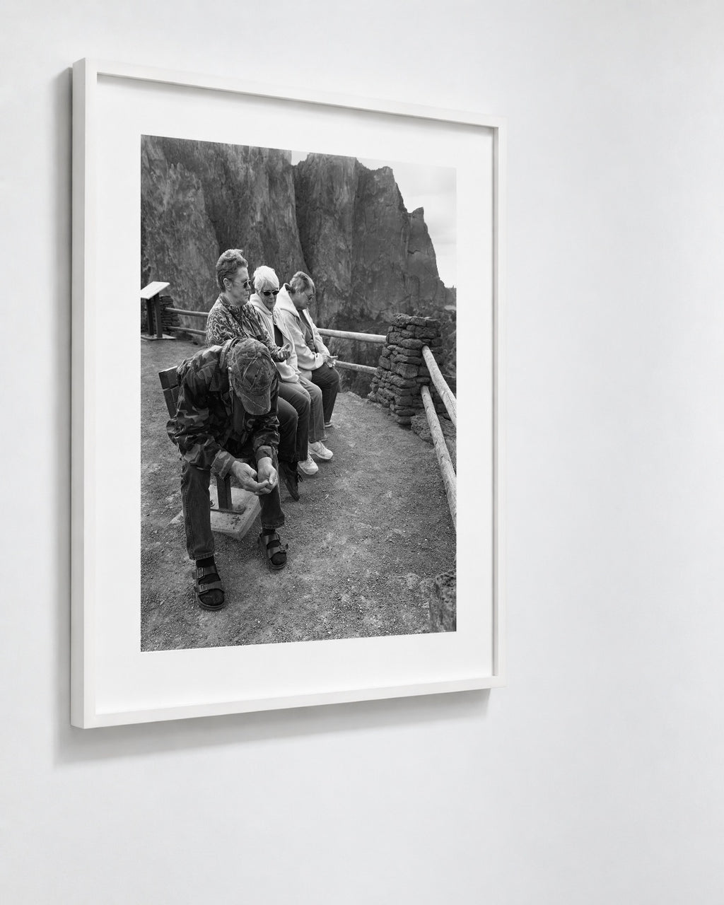 Smith Rock State Park, Oregon, 2016 — framed on wall