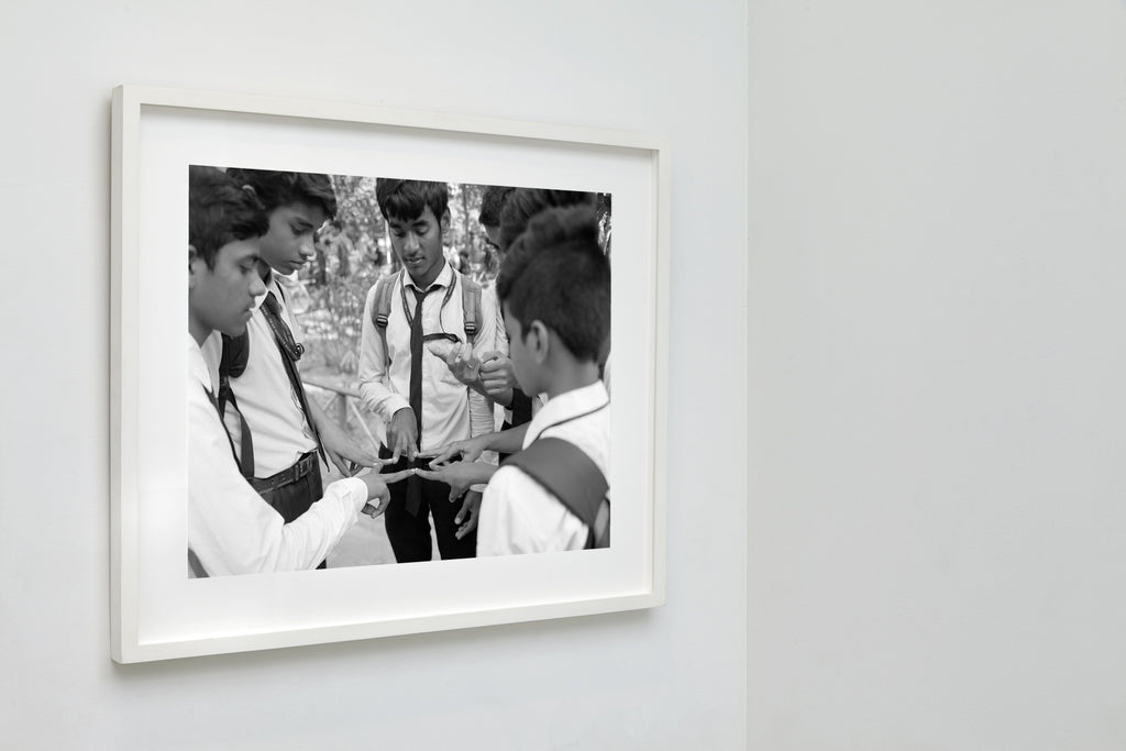Star Students, Kolkata, India, 2017 — framed on wall