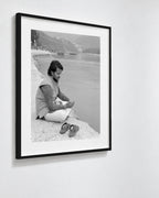 Student on Ganges, Rishikesh, India, 2017