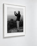 Sunrise Sleeper, Blue Ridge Parkway, North Carolina, 2014 — framed on wall