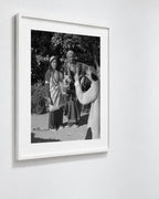 Sushma and Husband, Shillong, India, 2017, a framed black and white fine art print by Eric Pickersgill