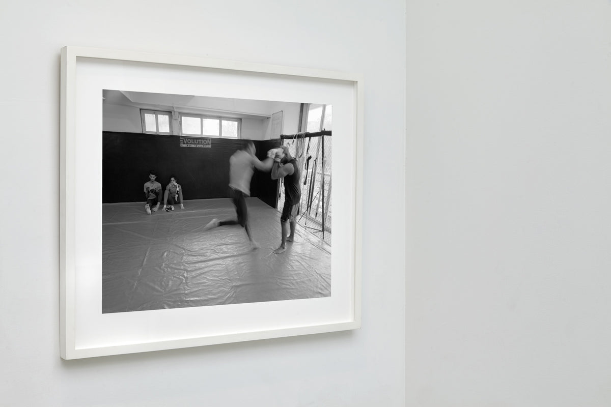 Team Evolution Training, Mumbai, India, 2017 — framed on wall
