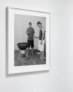 Aaron and Scott, Davidson, North Carolina, 2014 — framed