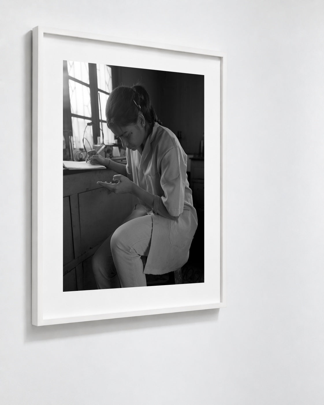 The Chemist, Kolkata, India, 2017 — framed on wall