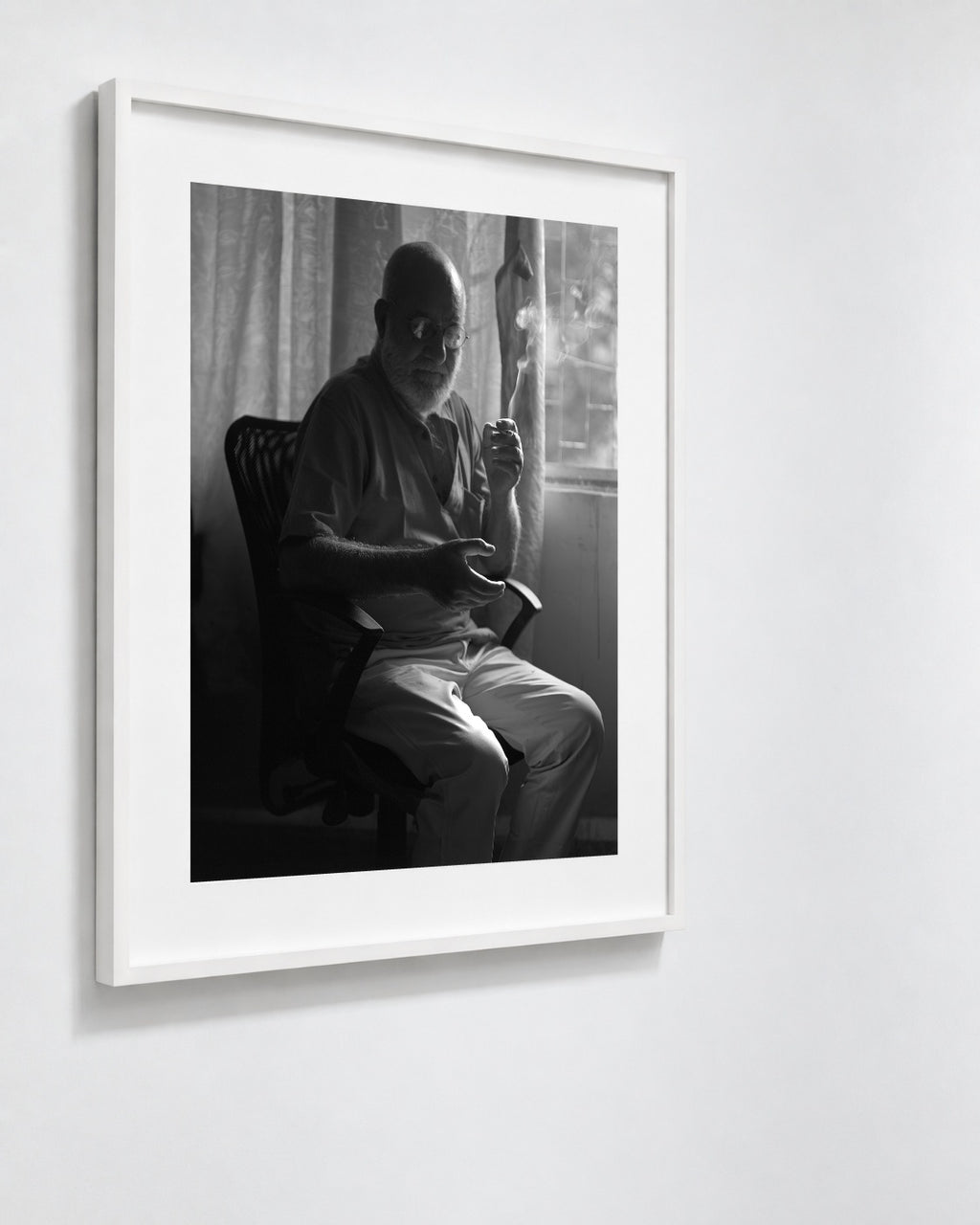 The Filmmaker, Mumbai, India, 2017 — framed on wall
