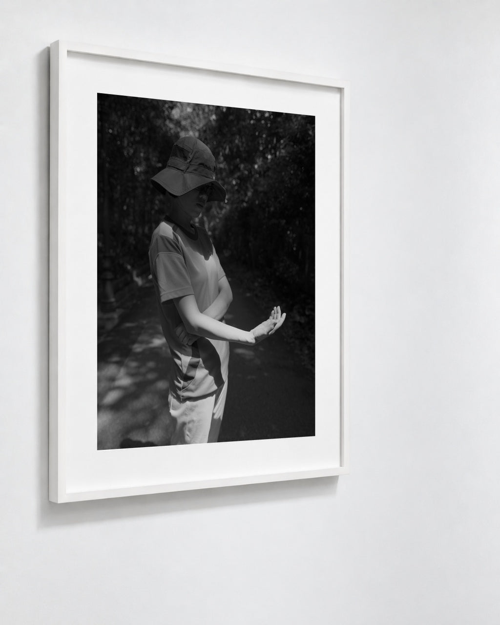 Walking Path, Singapore, 2018 — framed on wall