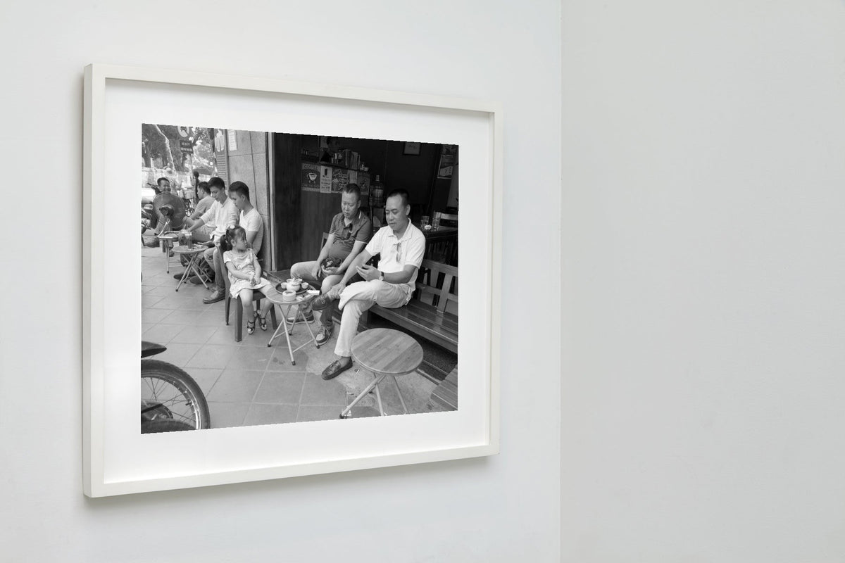 Watching Daddy, Hanoi, Vietnam, 2018