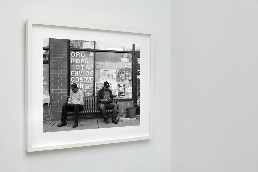 William and Christina, Chapel Hill, North Carolina, 2014 — framed on wall